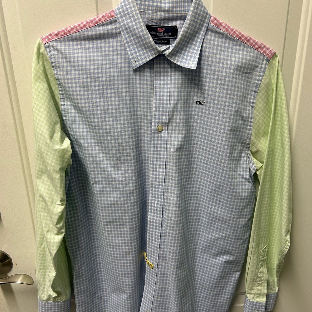 Vineyard Vines Multicolor Gingham Men's Shirt